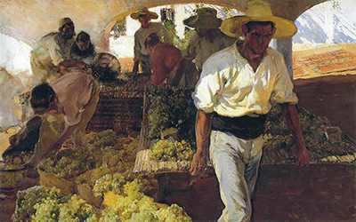 Preparing Raisins Joaquin Sorolla